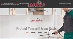 Desktop Screenshot of othospestmanagement.com